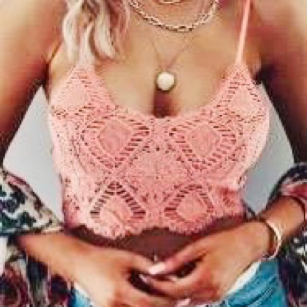 NWT Peach Bralette
